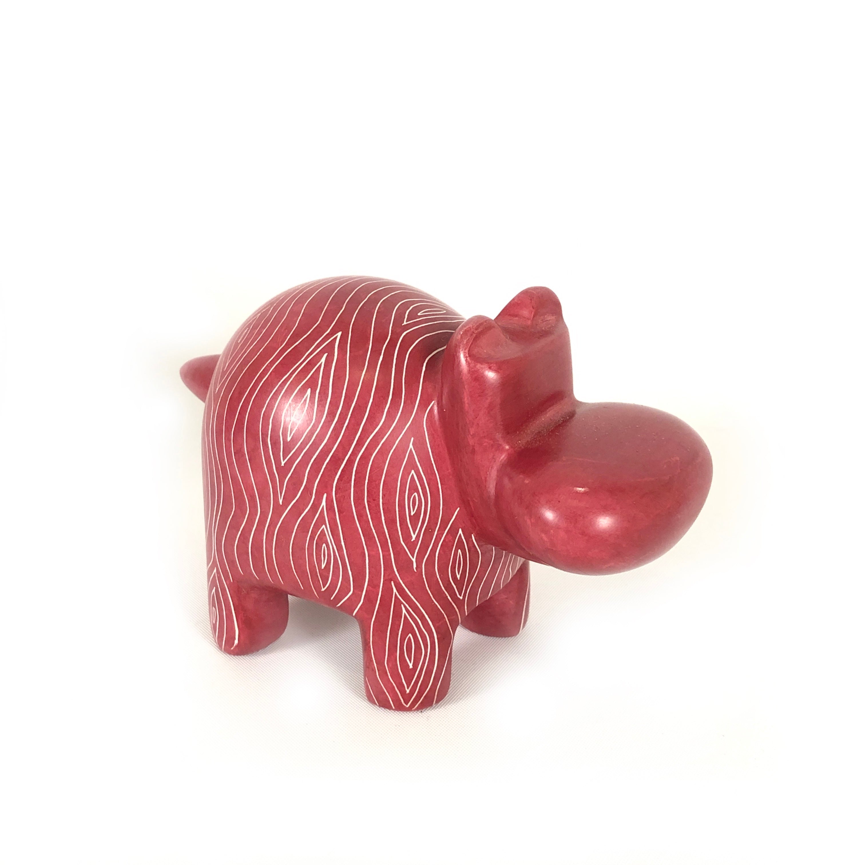 Rosé Hippo - Soapstone
