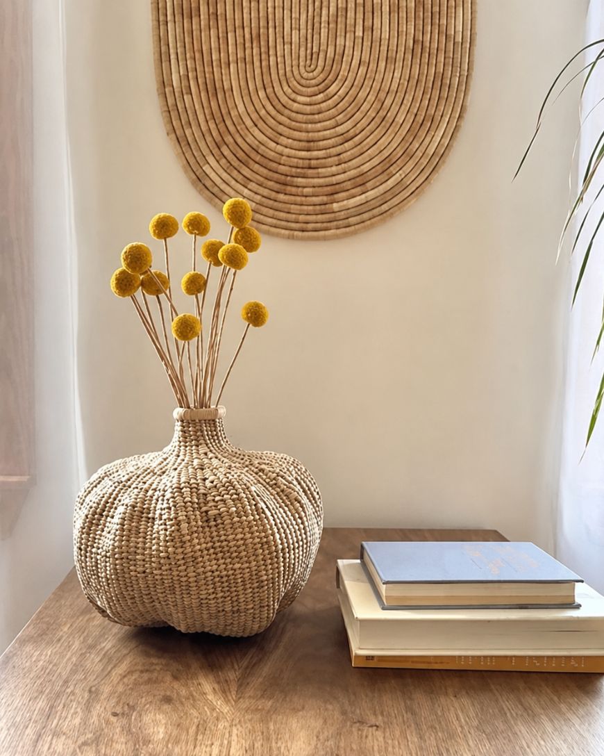 Garlic Tonga Sculptural Baskets