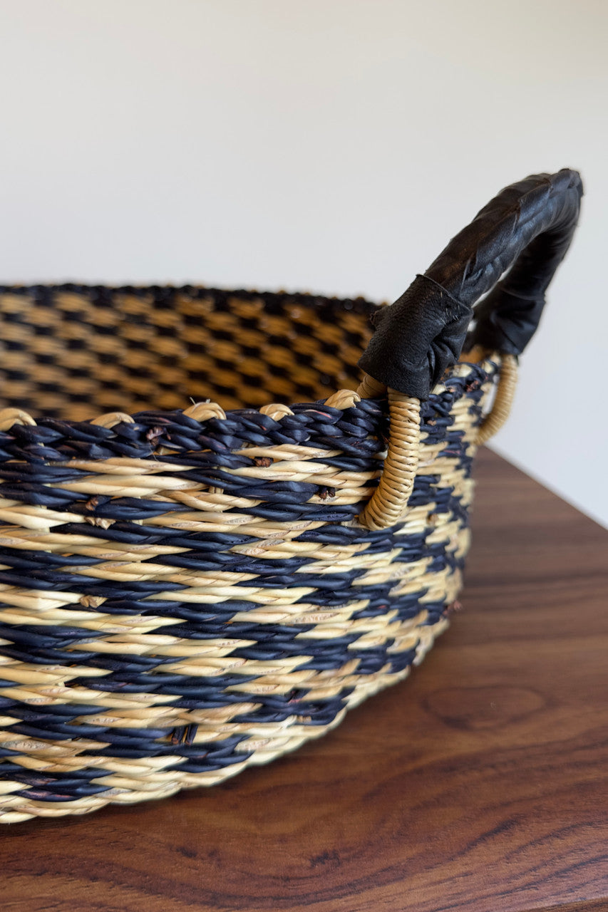 Woven Tray with Handles