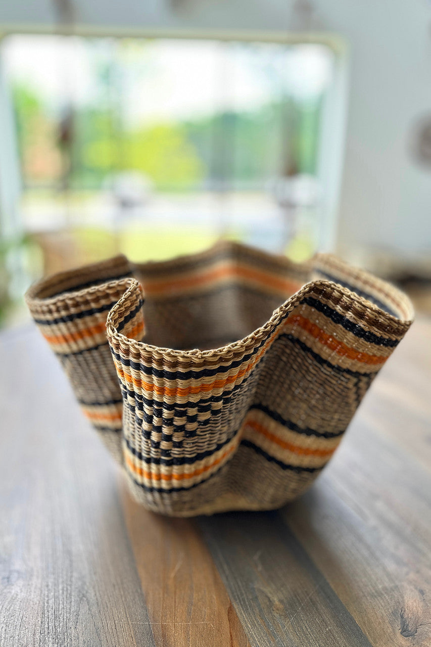 Handwoven Basket from Ghana