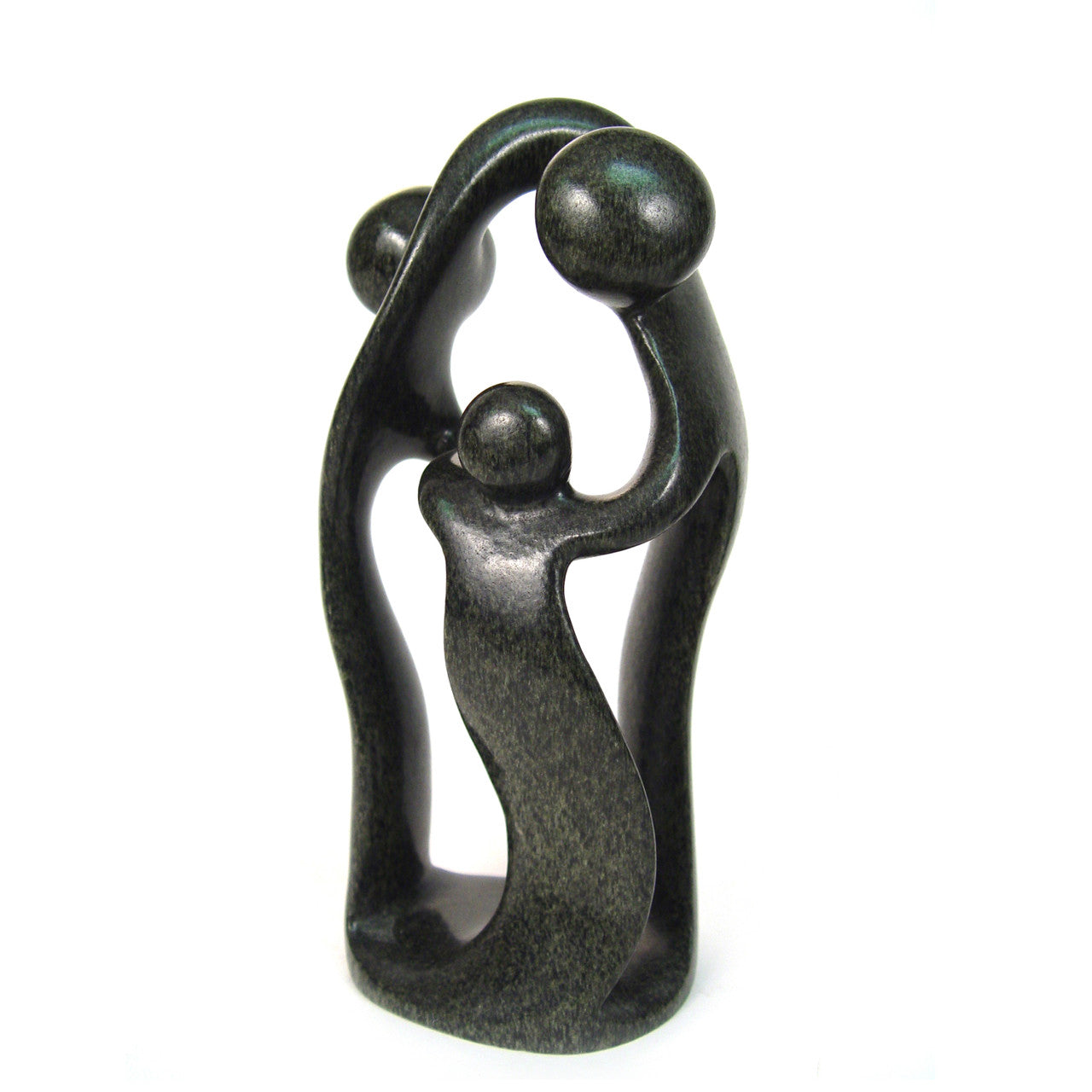 dancing family of 3 figurine
