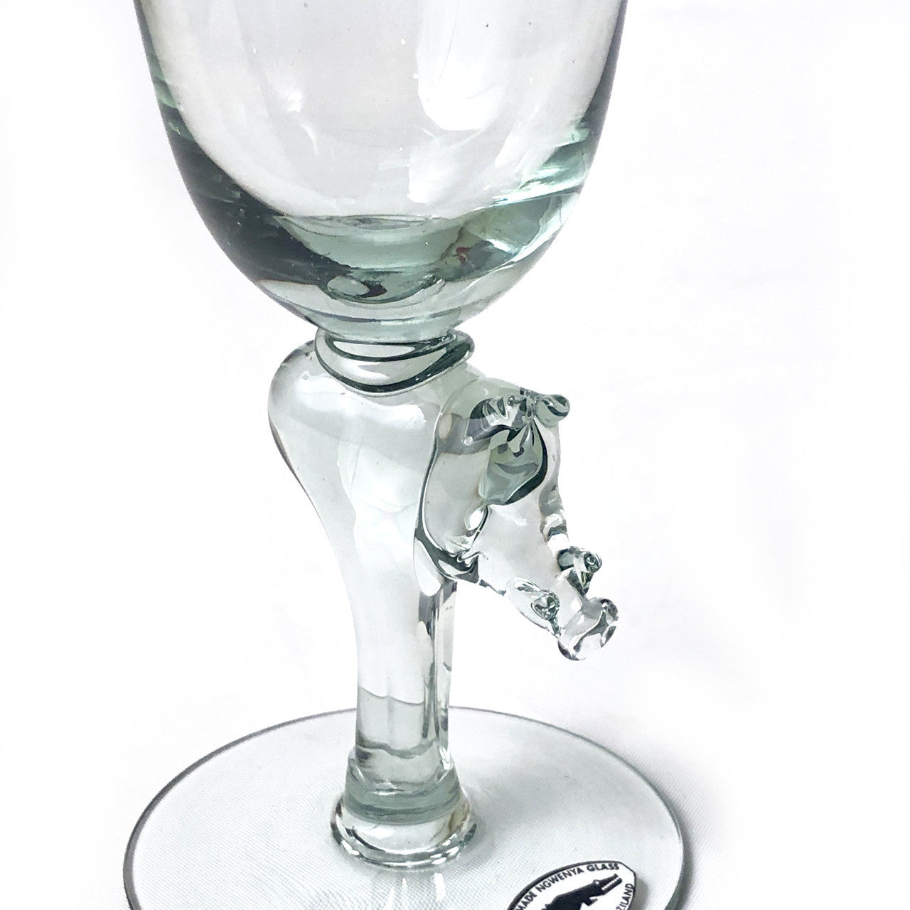 Wine Glass with Animal Stem - Warthog