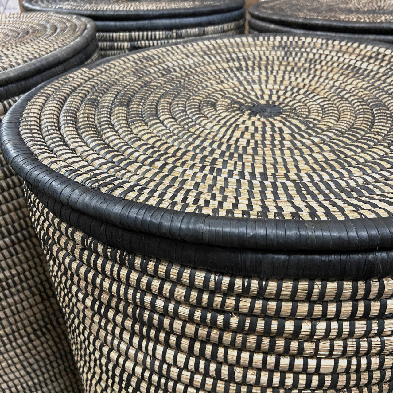 black and natural texture detail