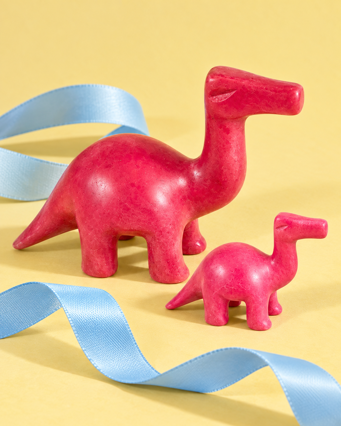 Pink Soapstone Dinosaurs | Kenya
