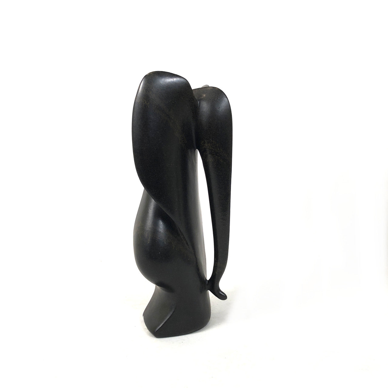 Serpentine elephant 12 inches side view
