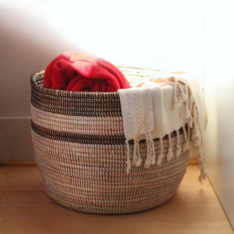 Senegalese basket perfect for storage