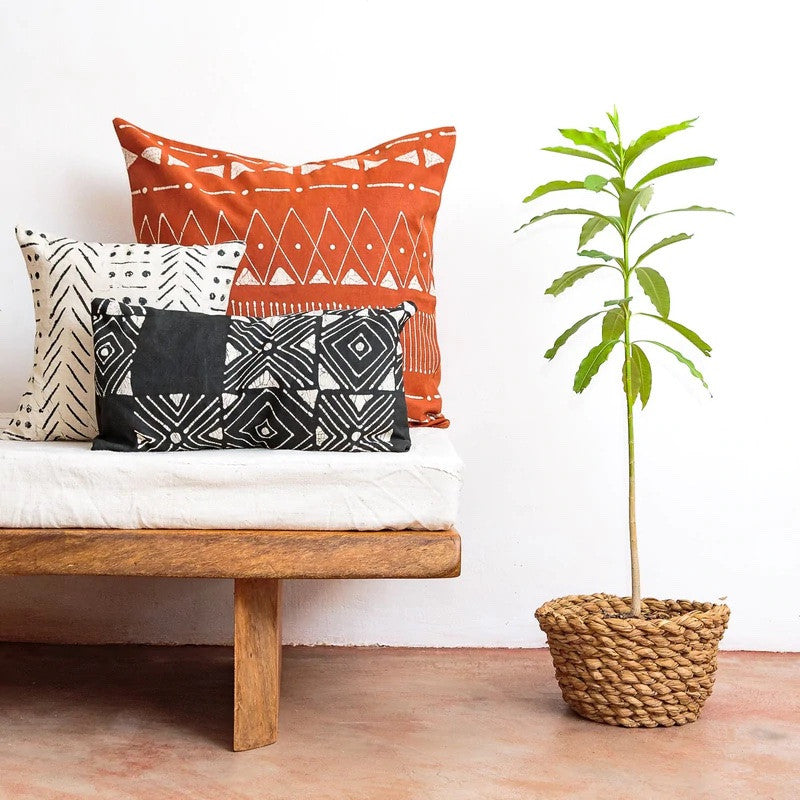 Matika pillow grouped together