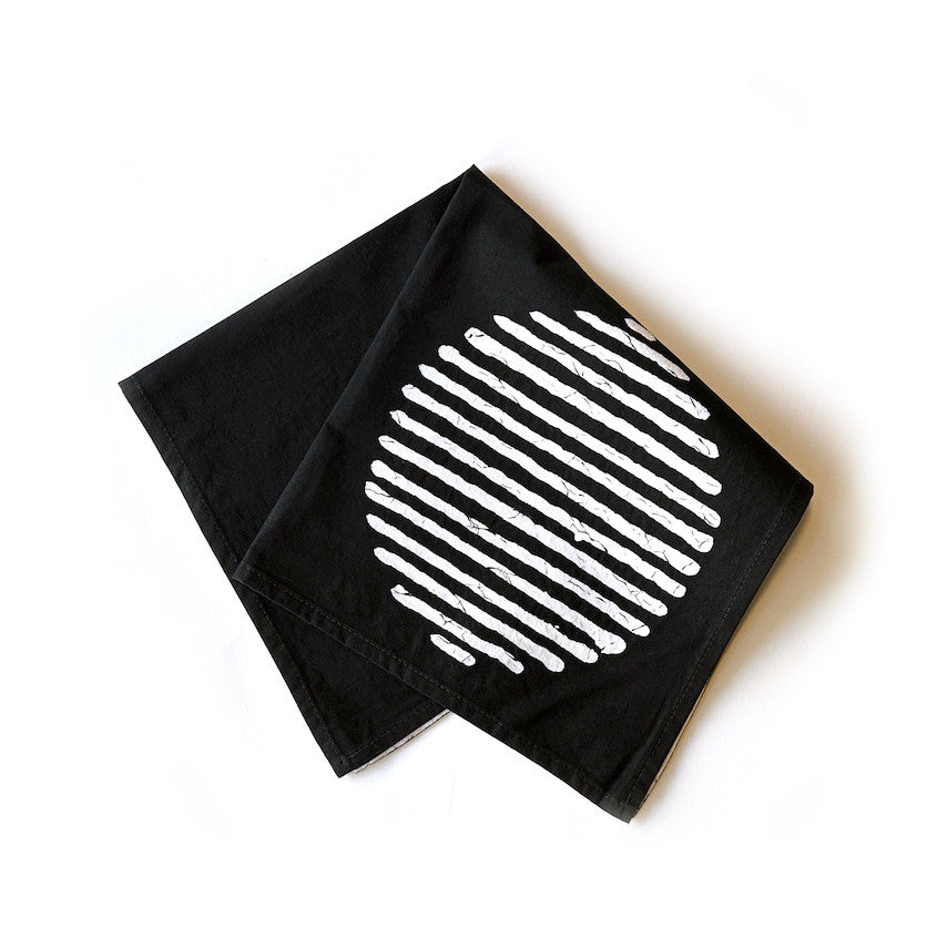 black full moon napkins
