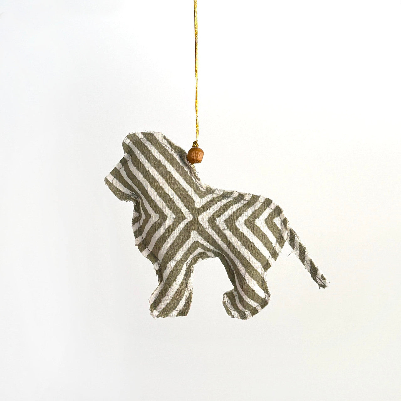 lion handmade ornament