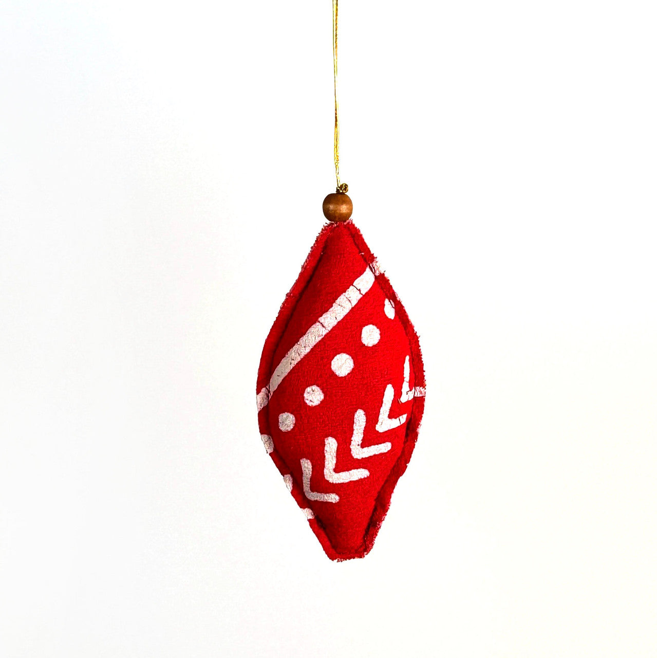 egg shaped finial ornament artisan made
