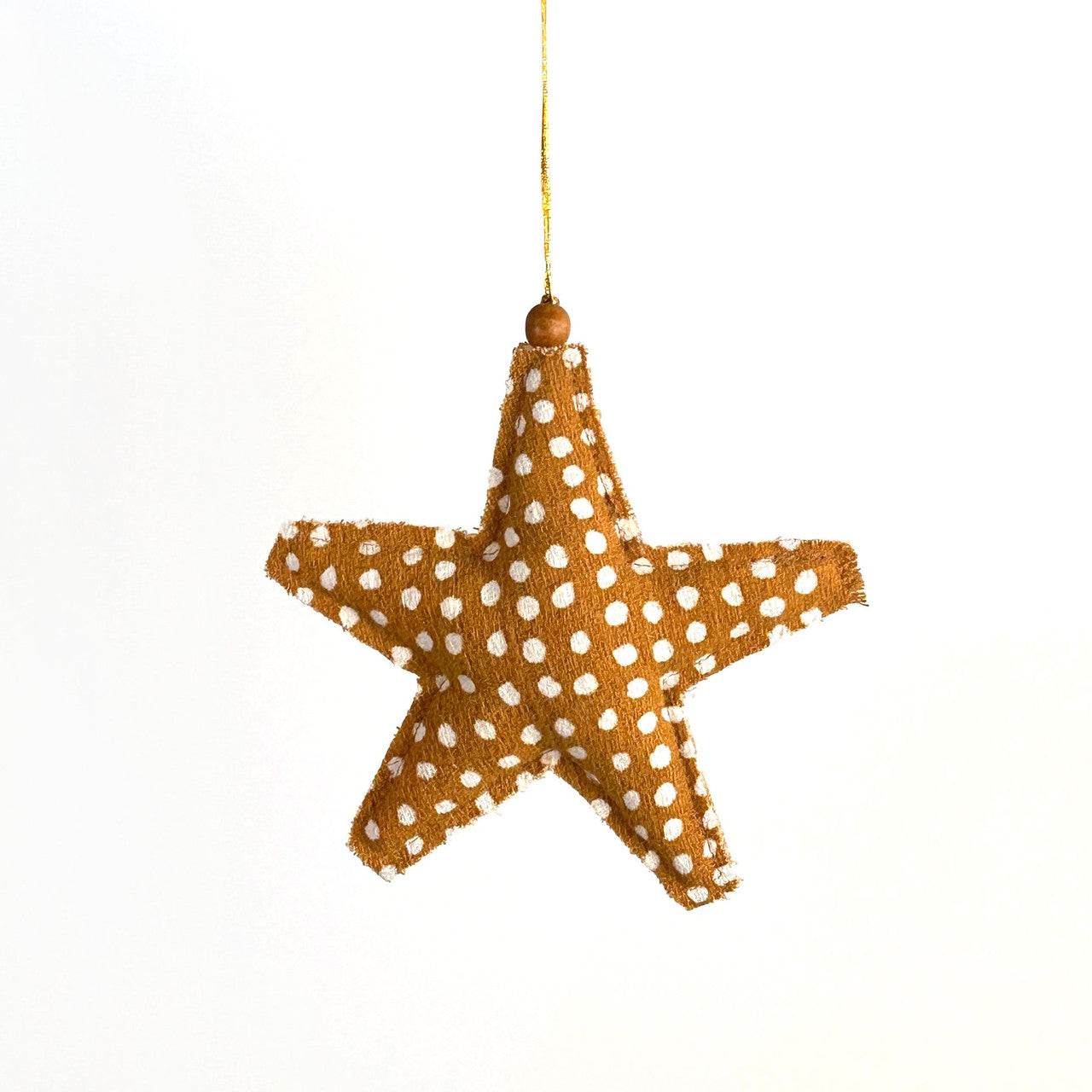 star fabric ornament