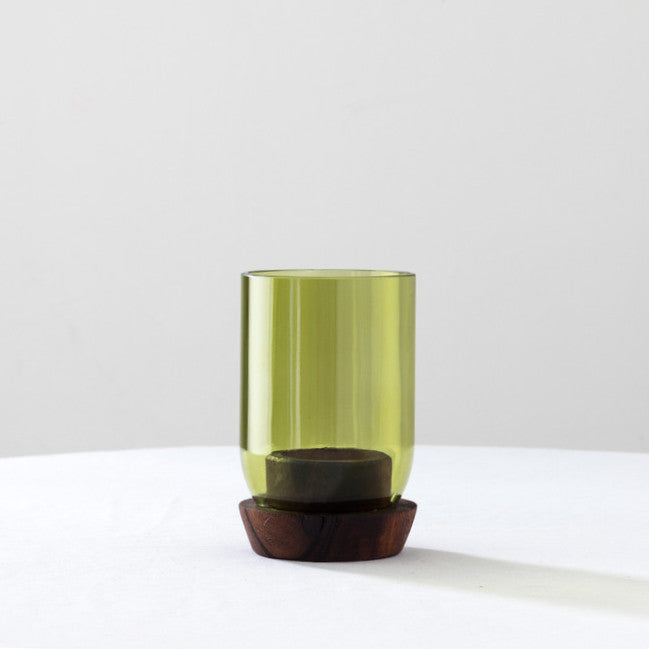 Recycled Glass Candle Holder