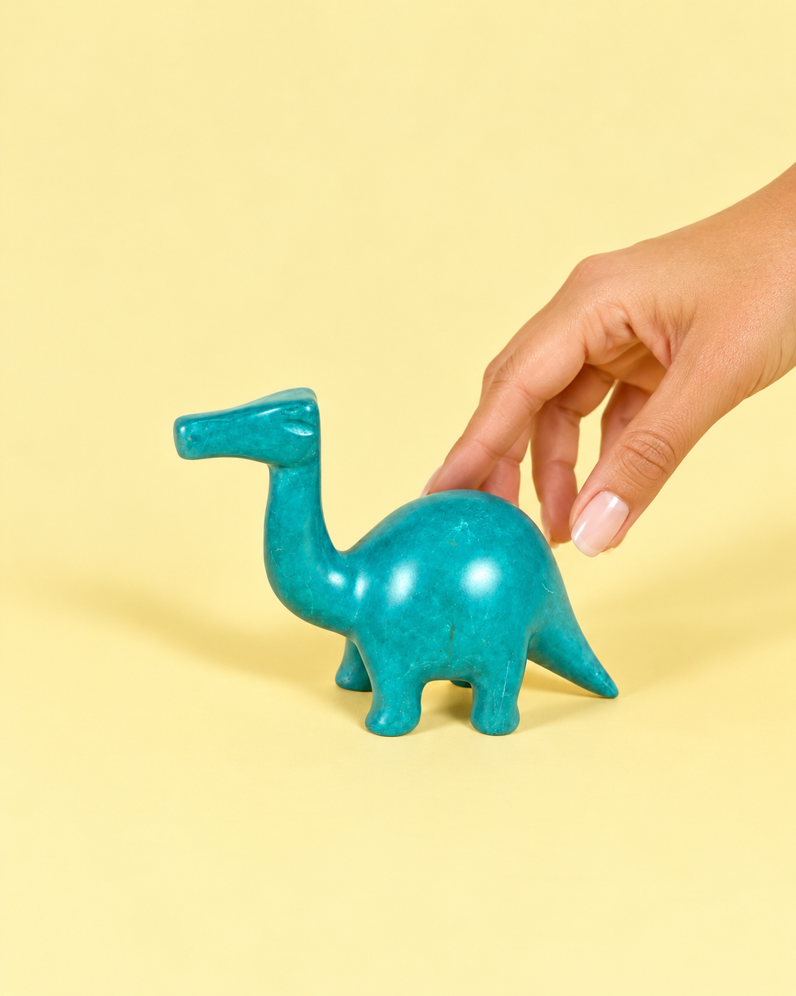 Turquoise Dinosaur Soapstone