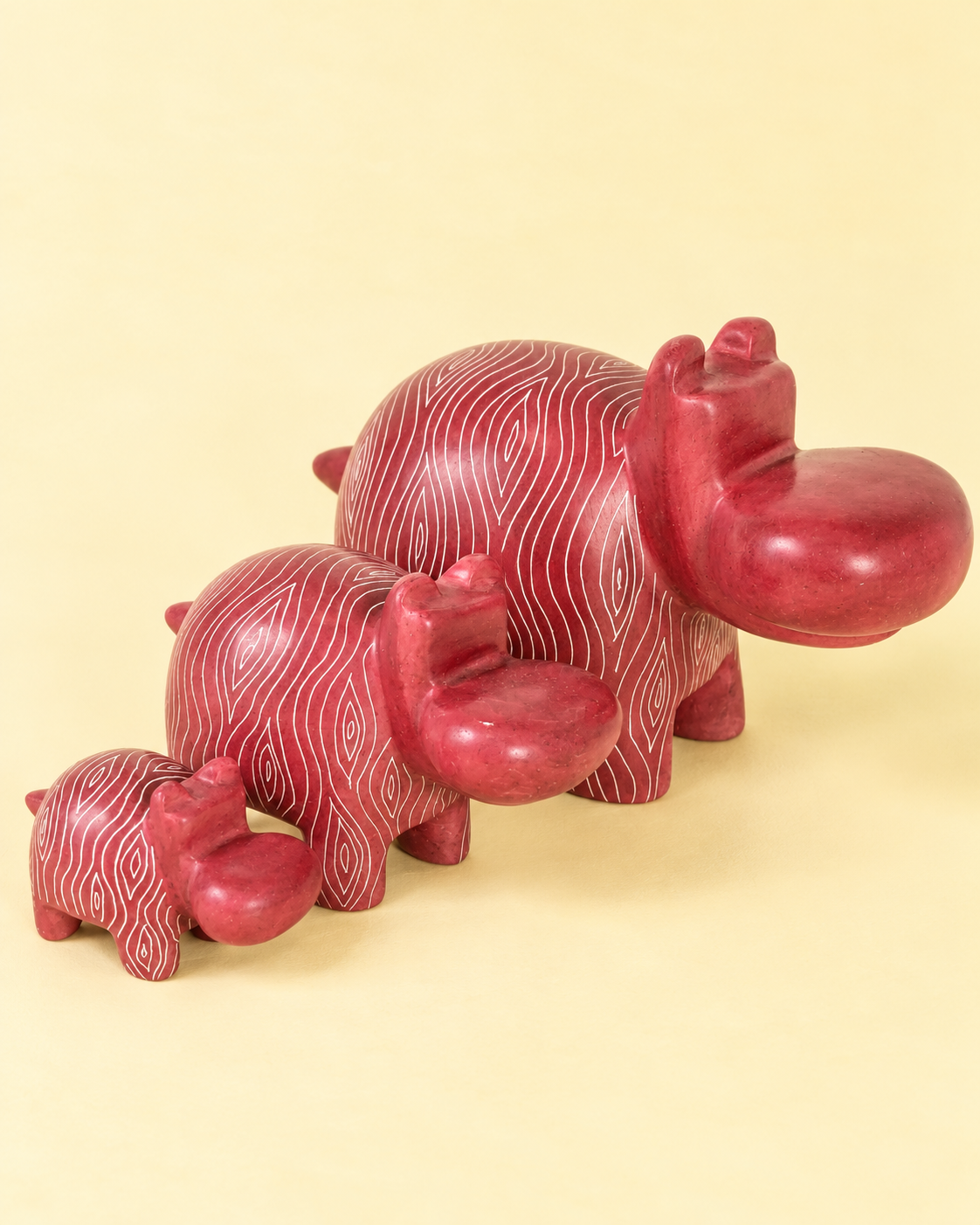Rosé Hippo - Soapstone