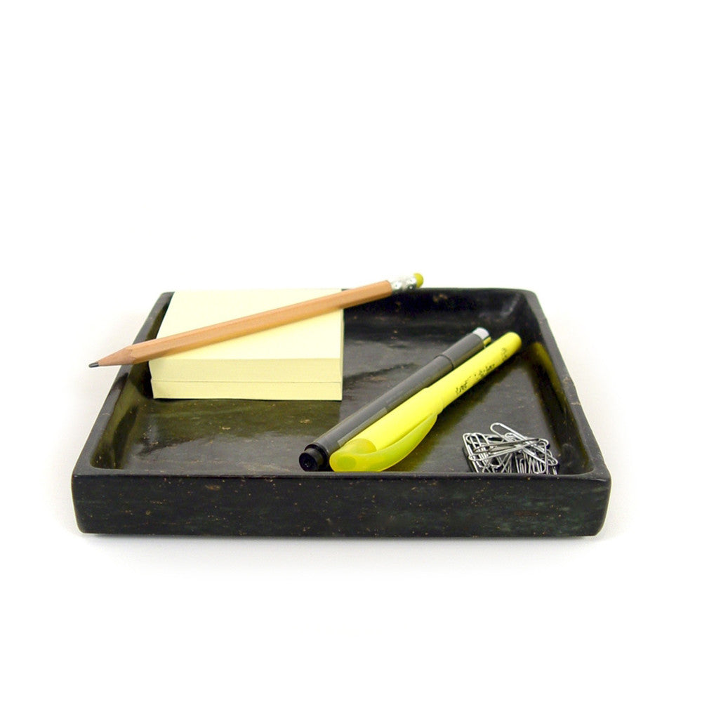 Stone tray made in Zimbabwe desk decor