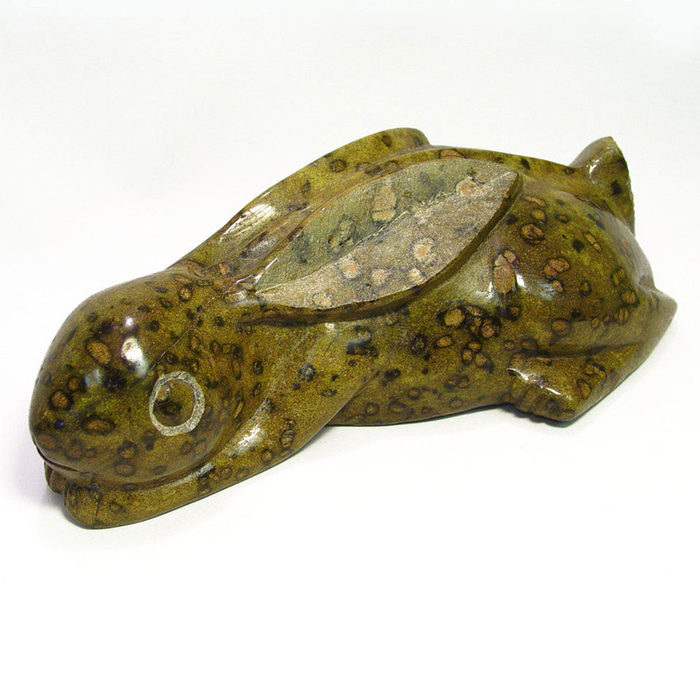 Handcarved Stone Rabbit - Image 1