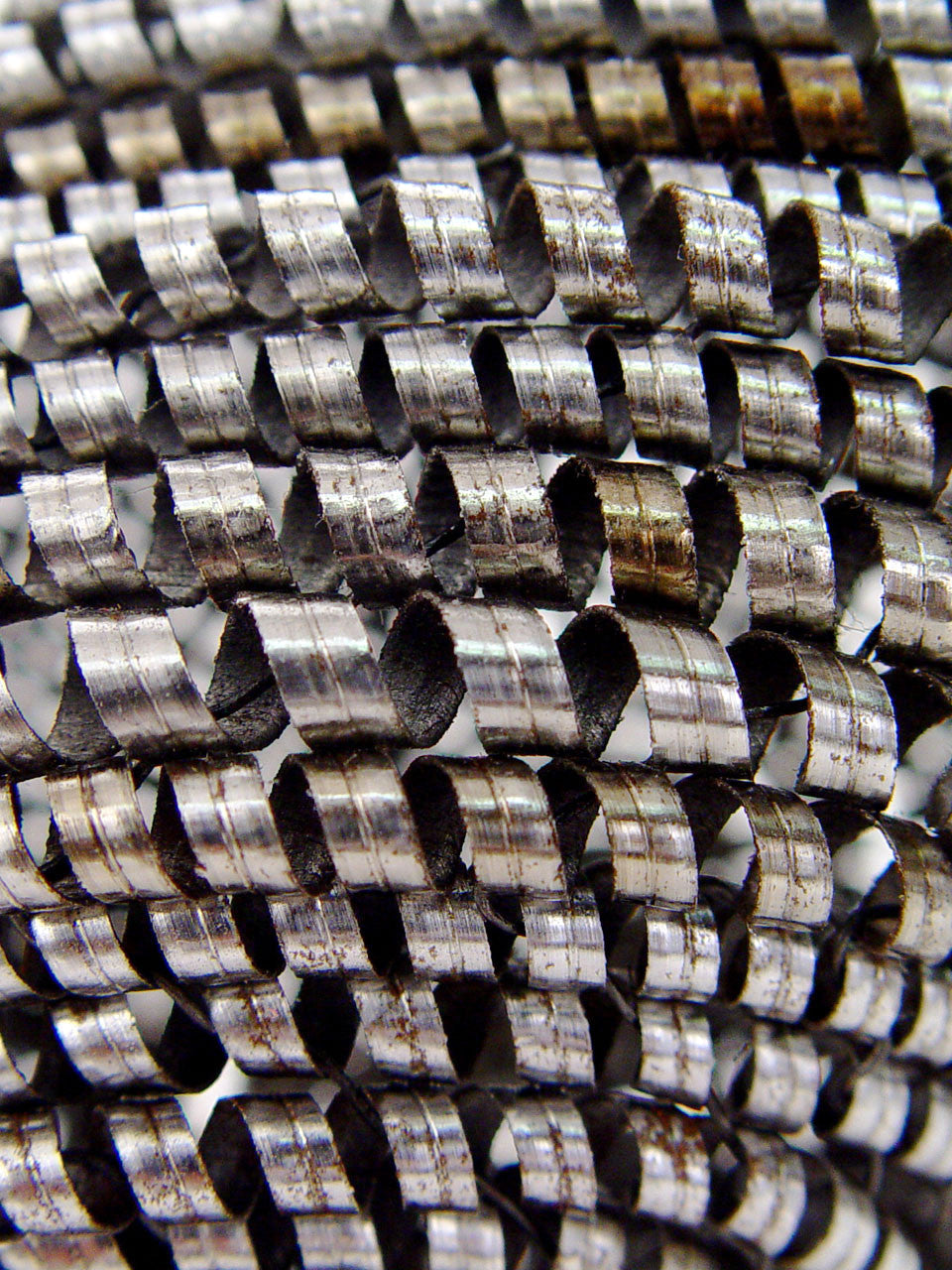 Metal Shaving Elephant Close View