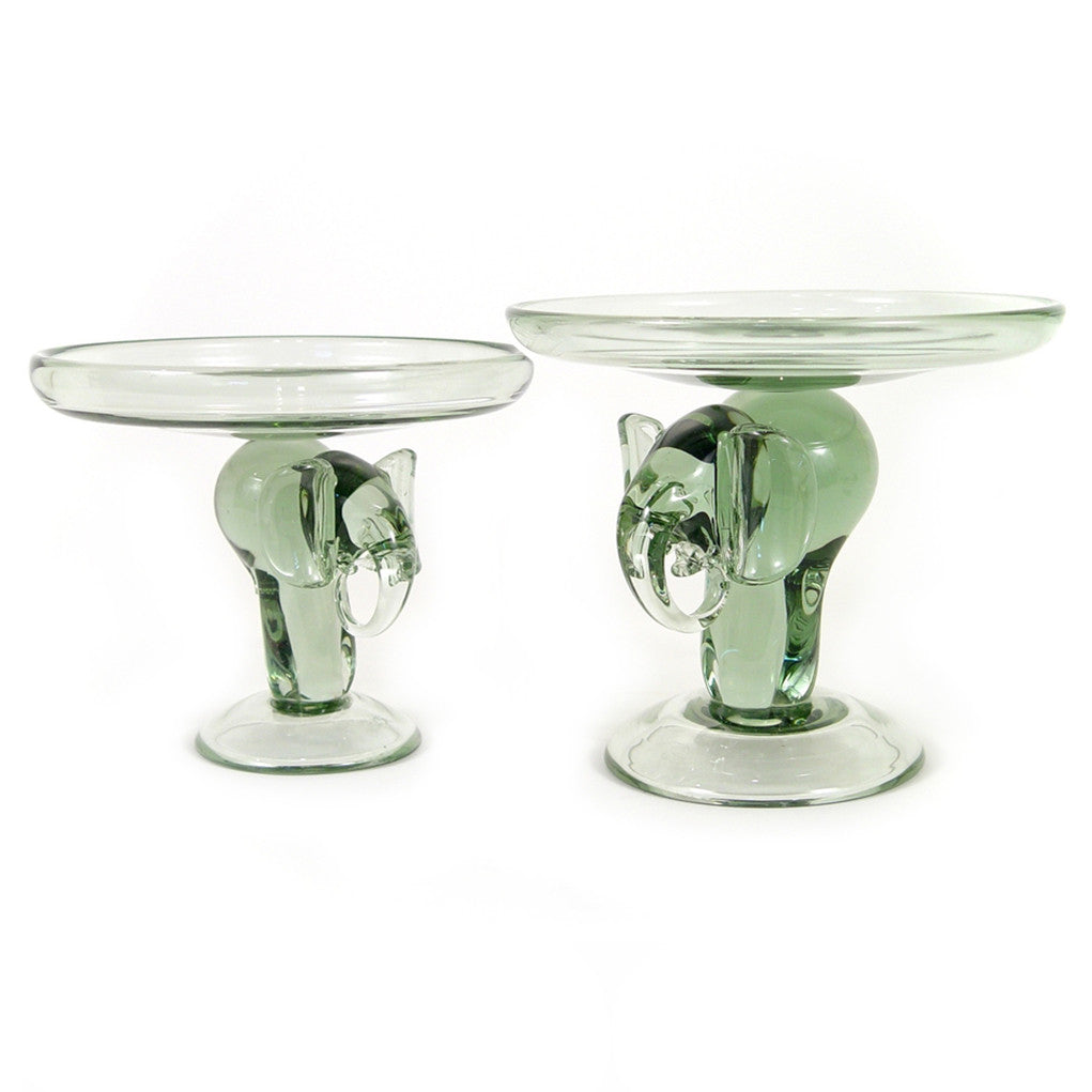 Glass Elephant Cake Plate - Image 2