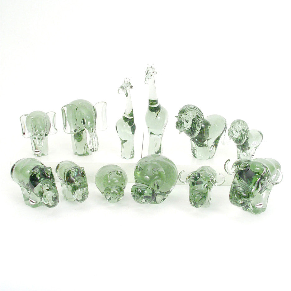 Recycled Glass Elephant - Image 4