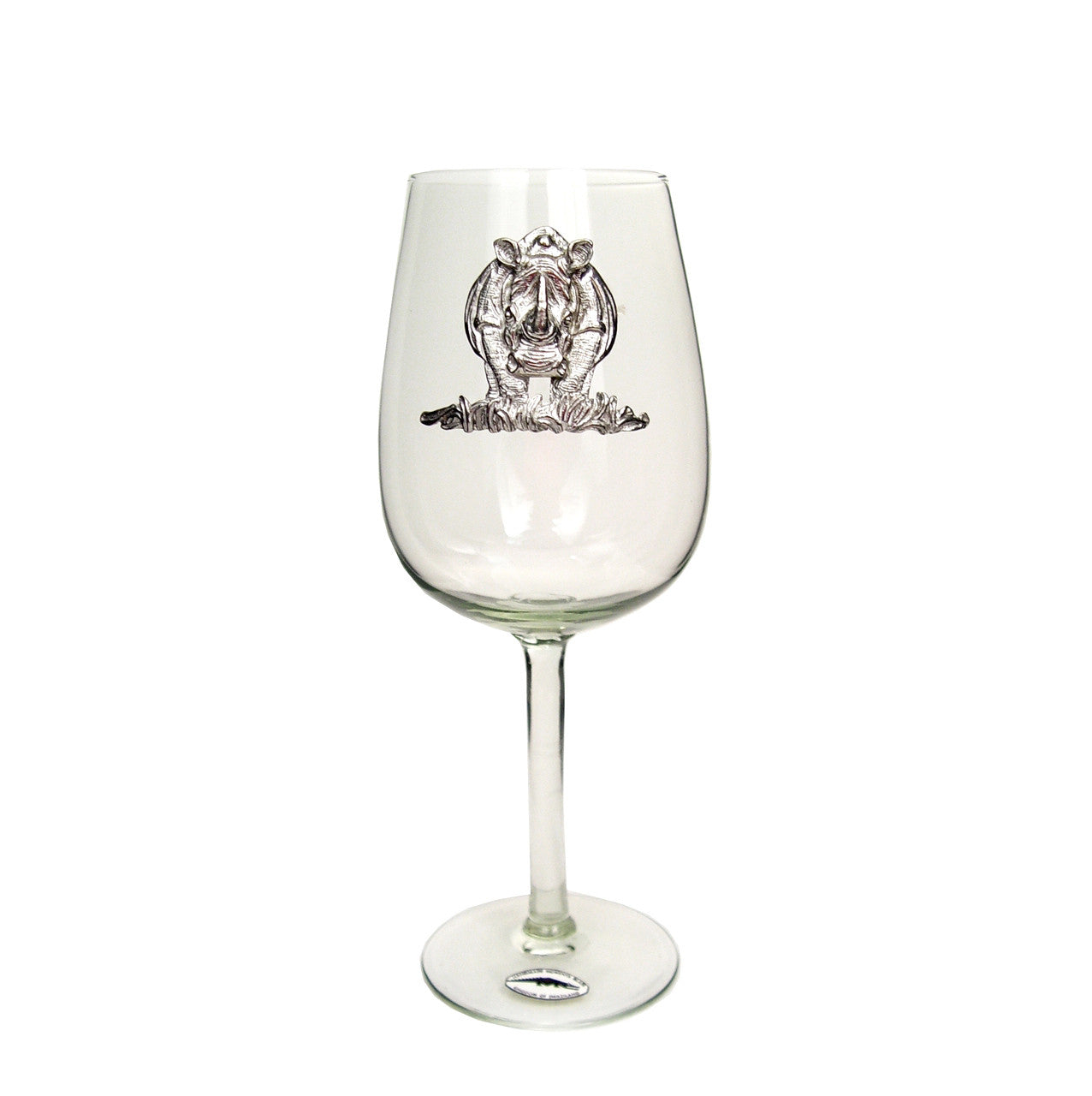 Recycled Glass Pewter Animal Wine Glass - Image 3