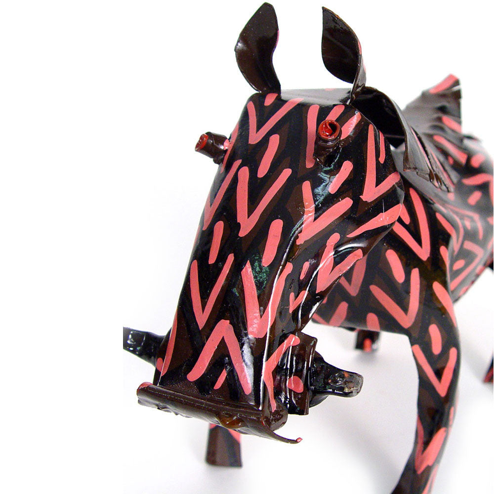 Painted Tin Warthog - Image 4