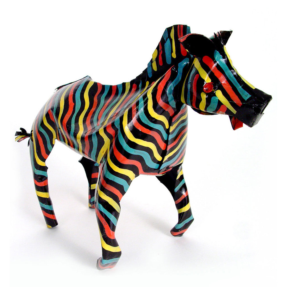 Large Tin Zebra - Image 1