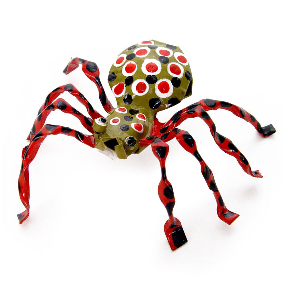 Tiny Tin Spider Front View