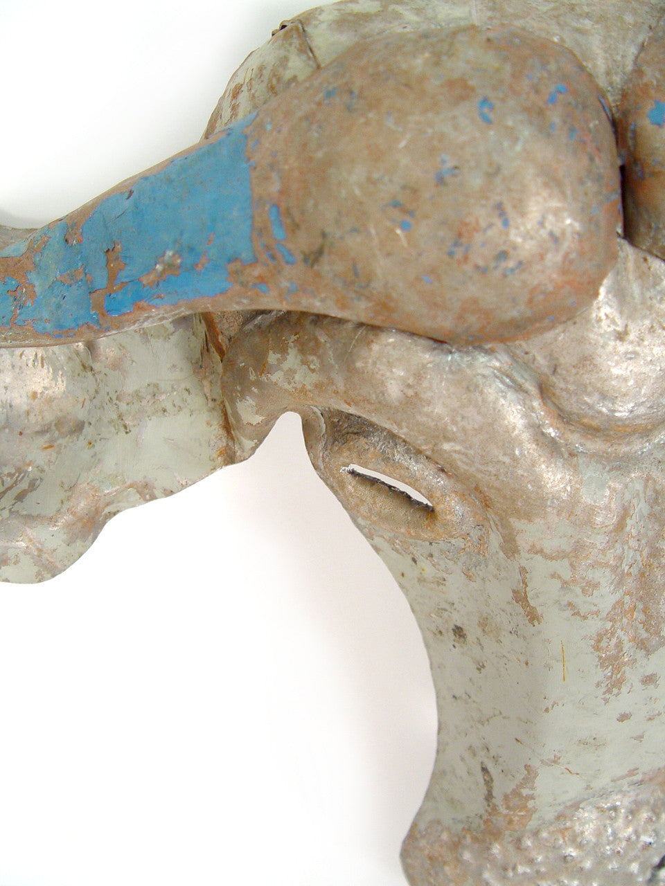 Wildebeest Animal Mask - Recycled Metal Wall Art - Image 6