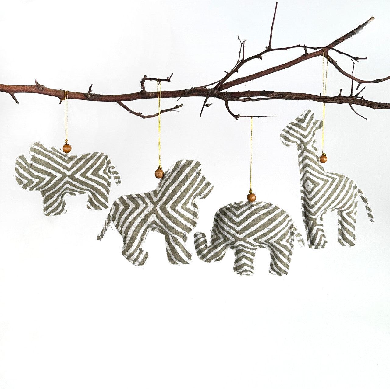 african animal ornaments
