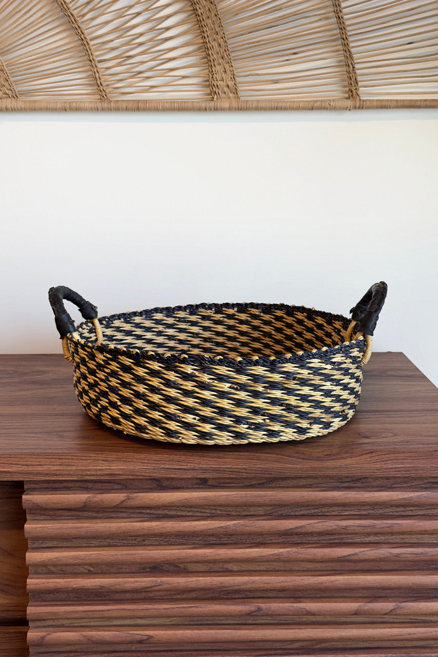 Handwoven Basket from Ghana