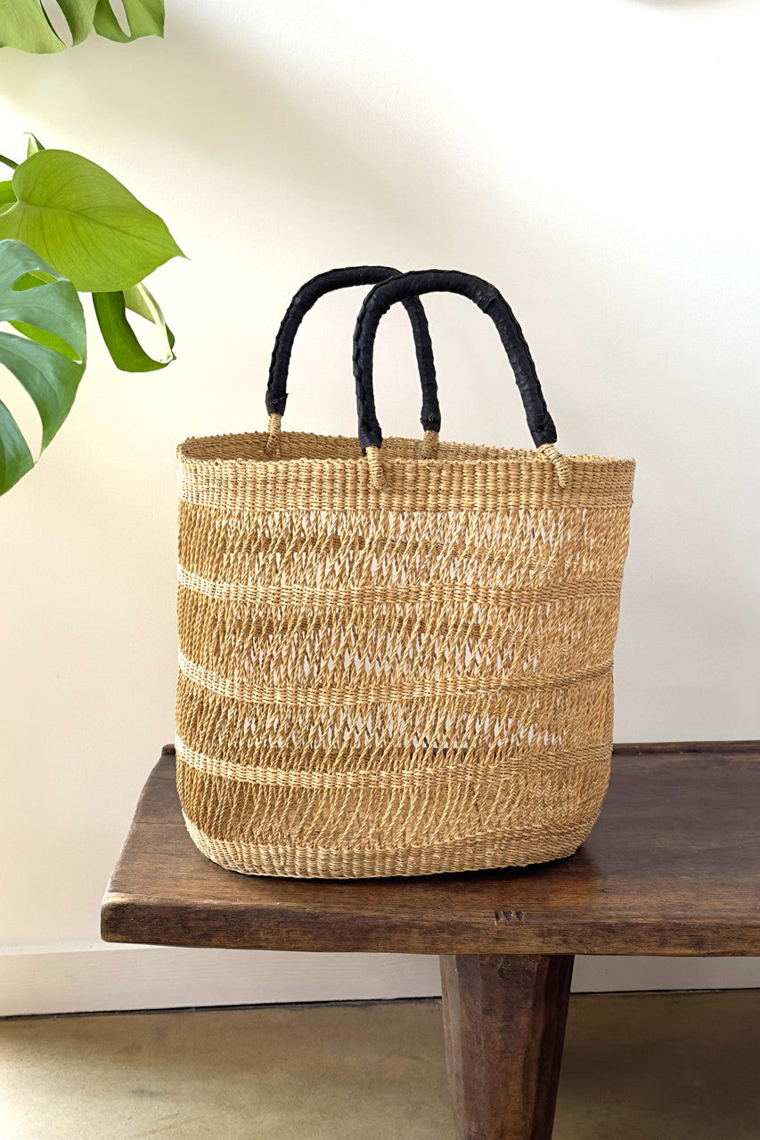 Handwoven Basket from Ghana