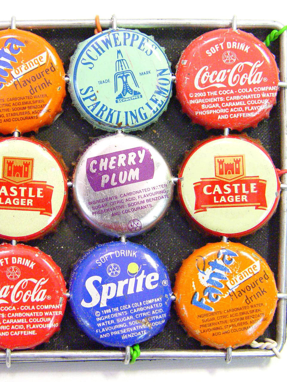 Bottlecap Coasters Set of 4