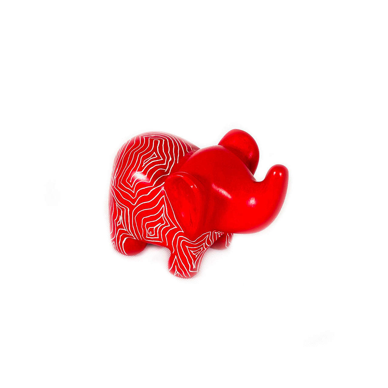 baby elephant red
