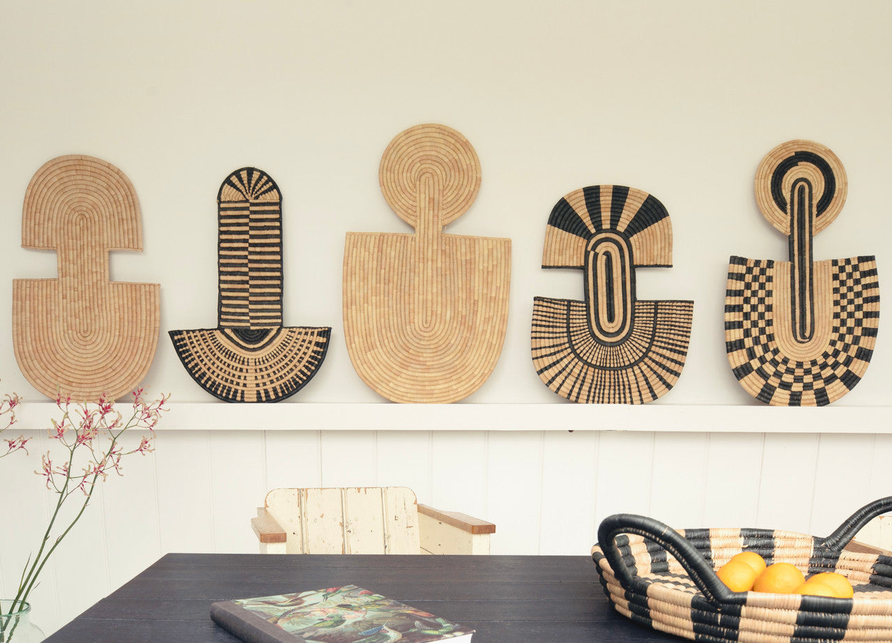 Abstract Mask Wall Hanging 3