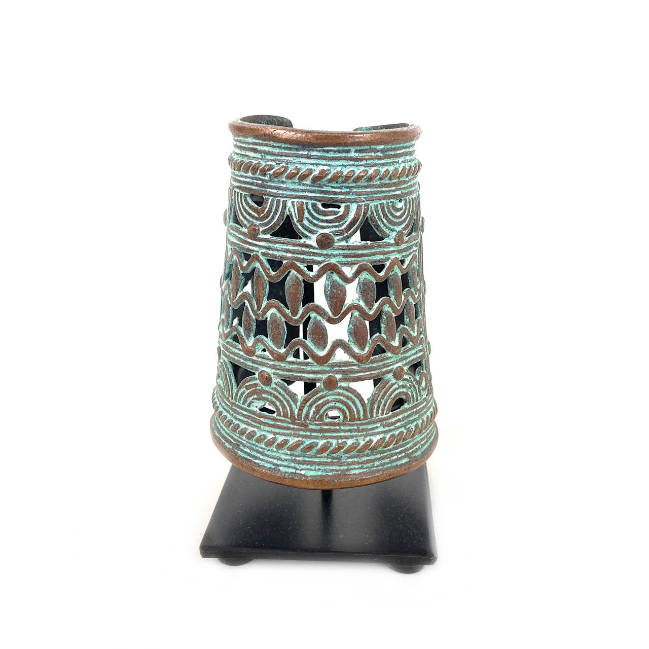 Bronze cuff from Benin, Africa.