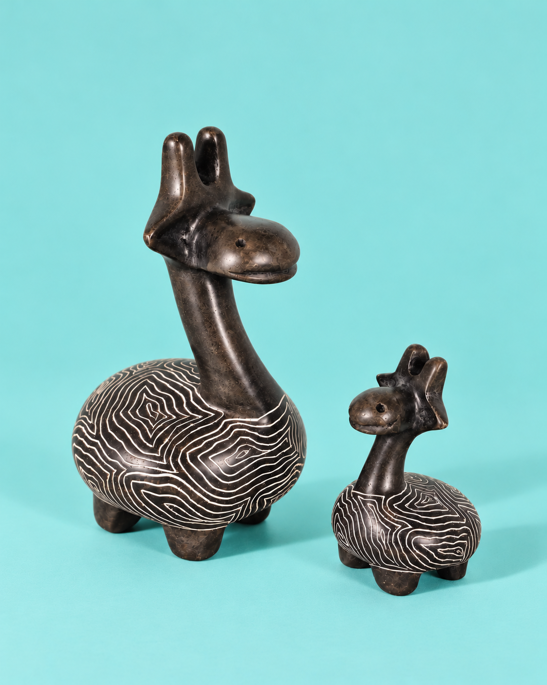 Funky Gray Giraffe - Soapstone