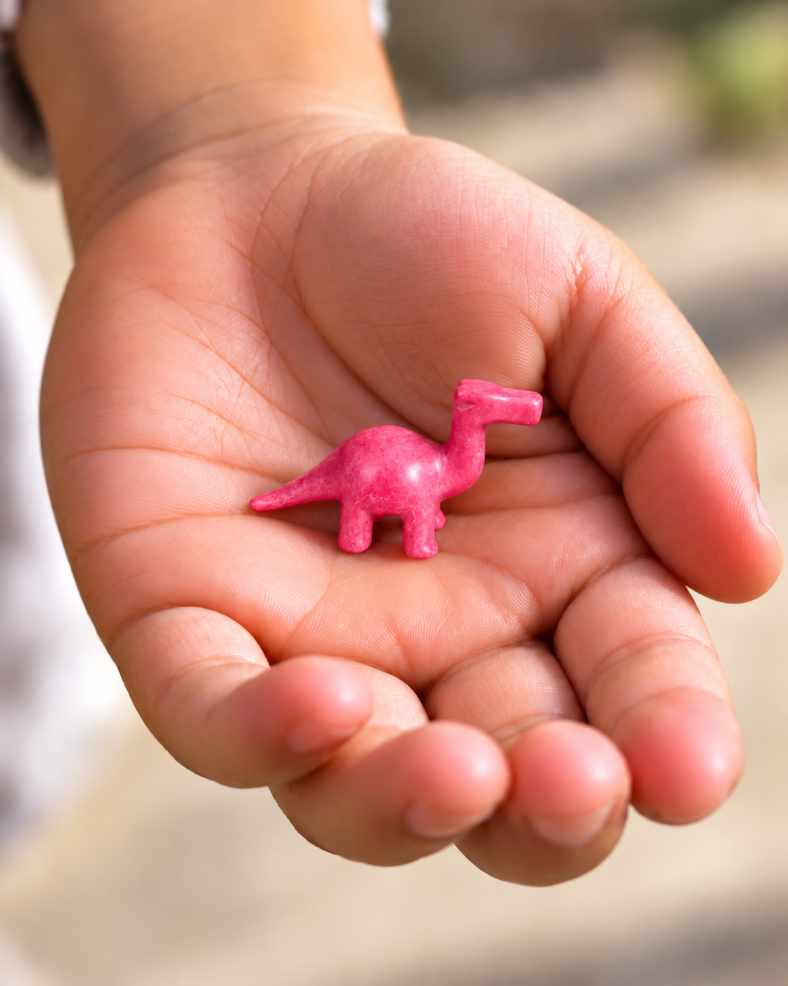 Pink Soapstone Dinosaurs | Kenya