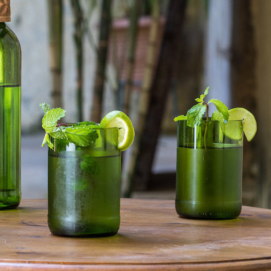 green glass bareware