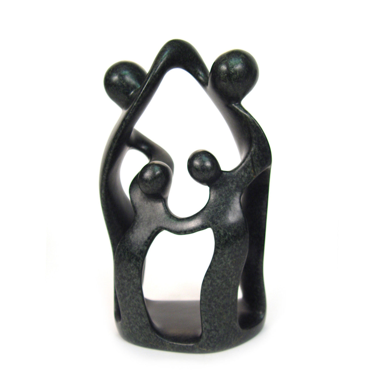 stone family sculpture
