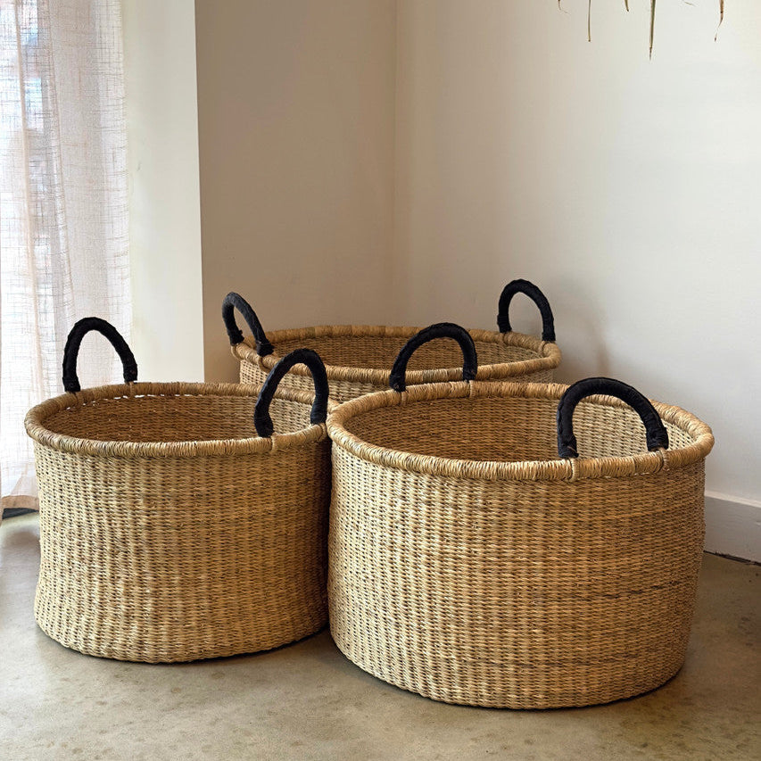 Handwoven Basket from Ghana