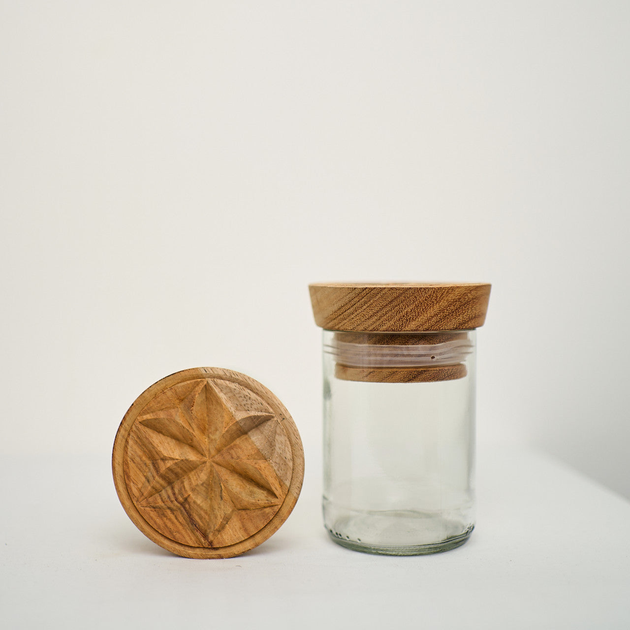 Glass Canister with Lid