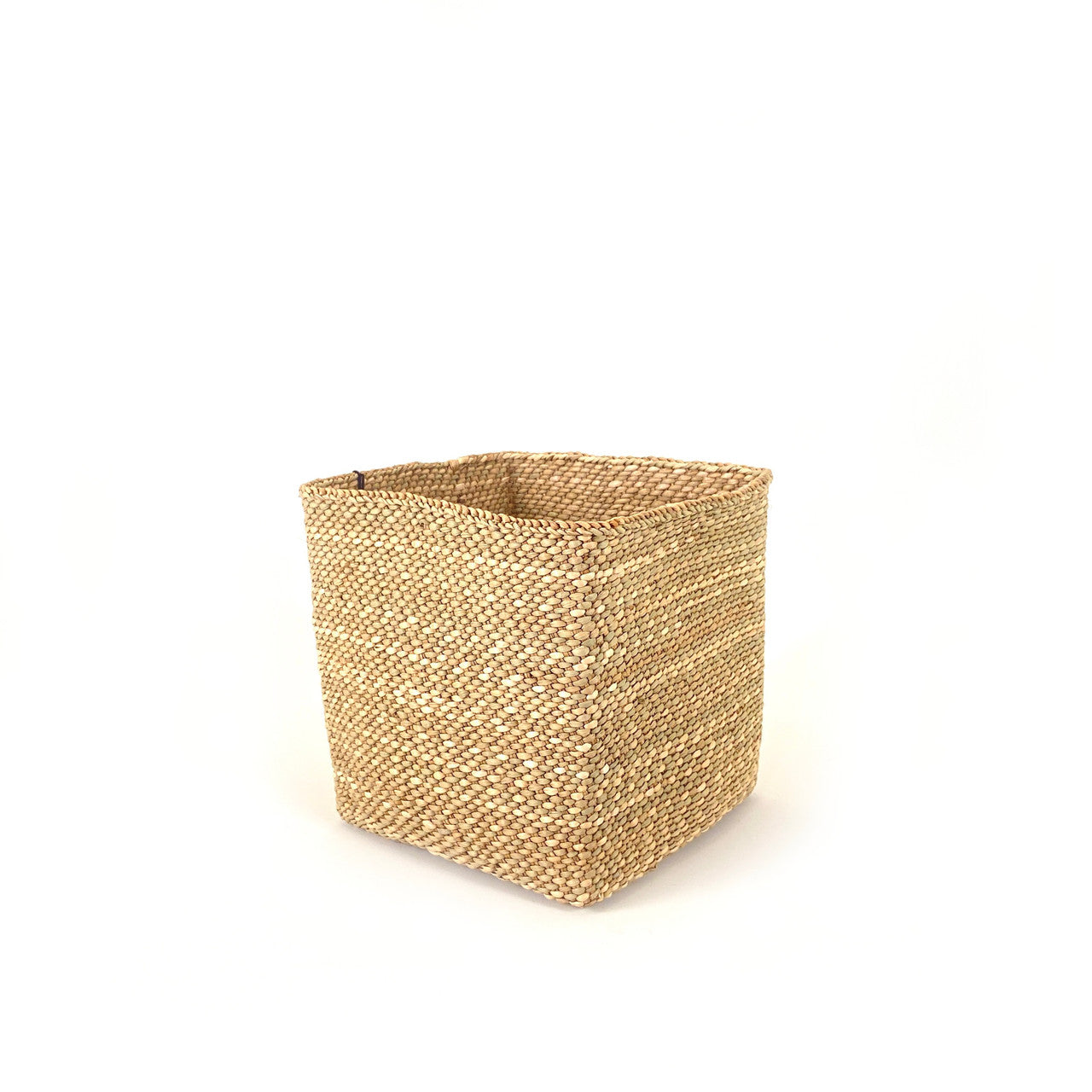 medium natural square basket
