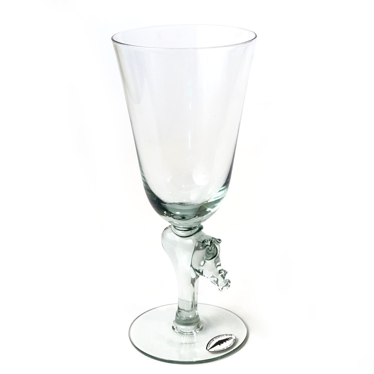 Wine Glass with Animal Stem - Warthog