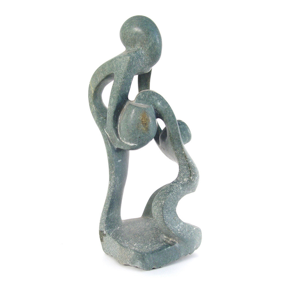Abstract Parent and child - One of a kind sculpture - Image 1