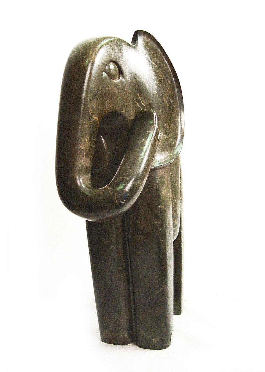 shona sculpture abstract elephant