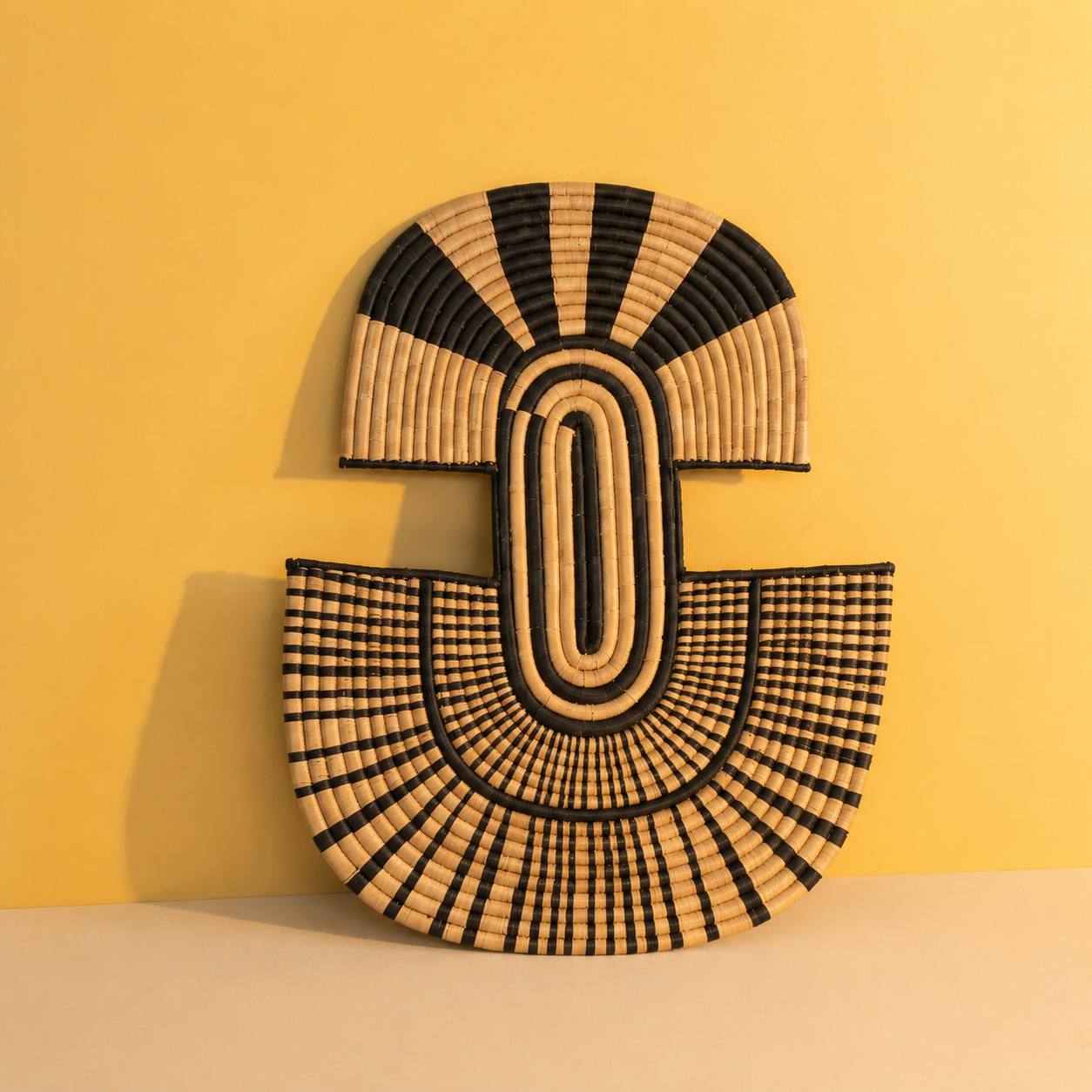 Abstract Mask Wall Hanging 2