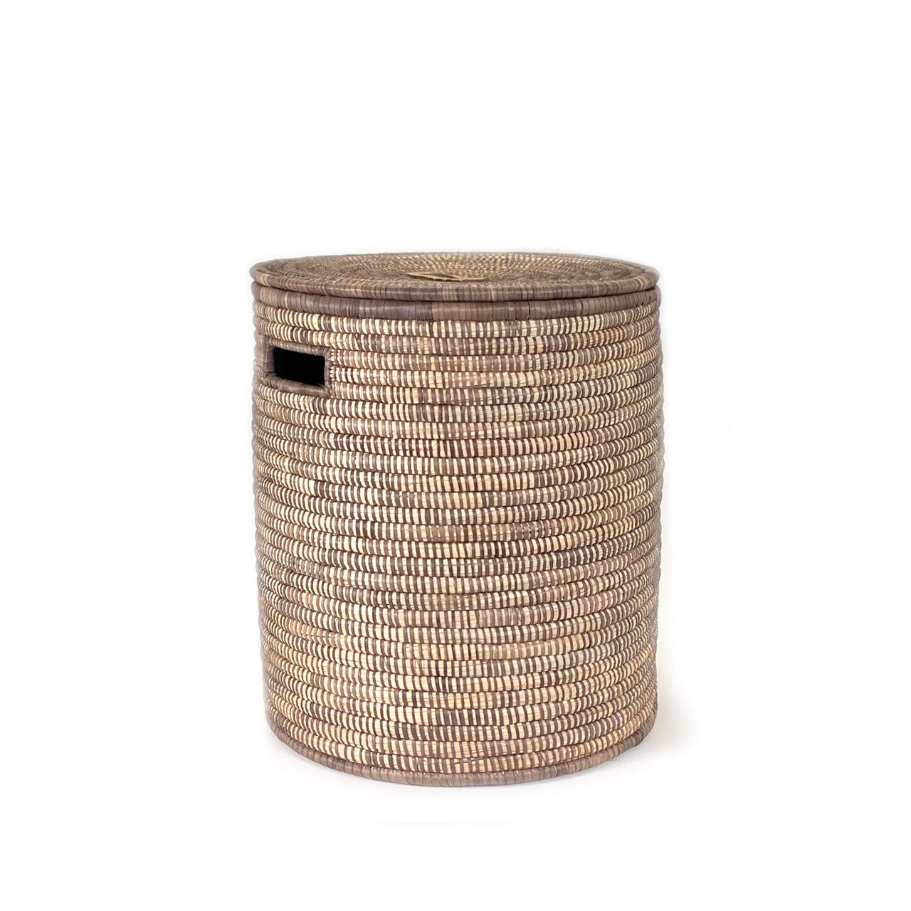 Brown and natural minimalist basket