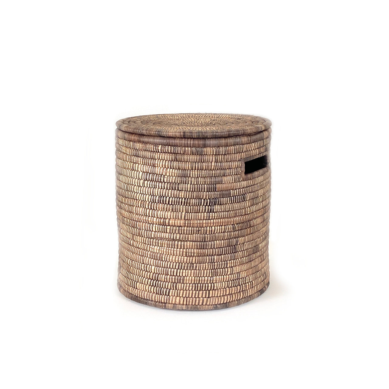 Brown and natural minimalist basket