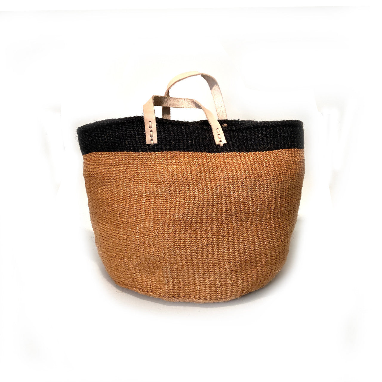 tall utility basket sisal