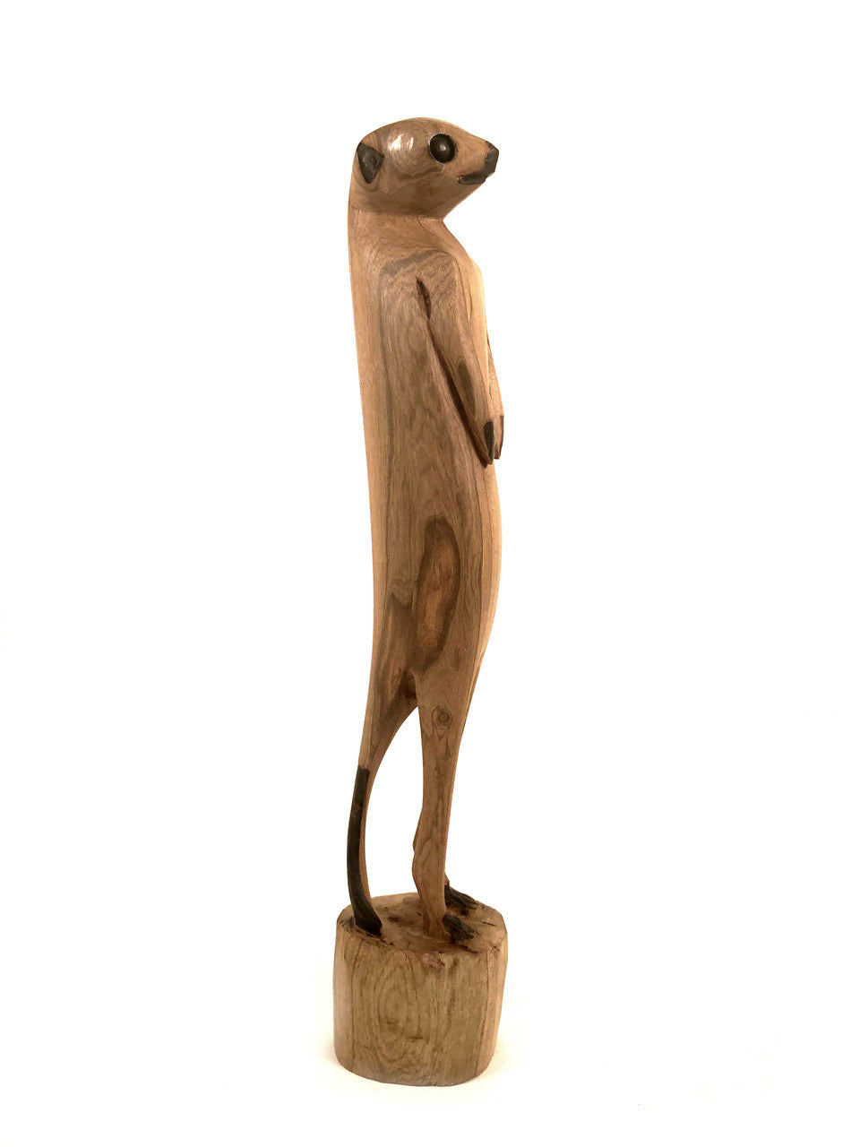 Meerkat Standing - Olivewood